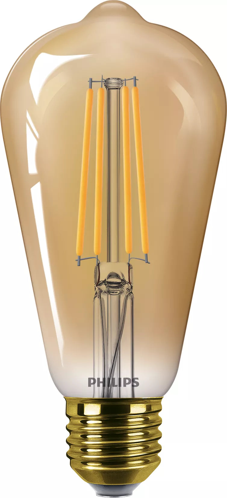 Philips Ampoule ambre à filament 50 W ST64 E27