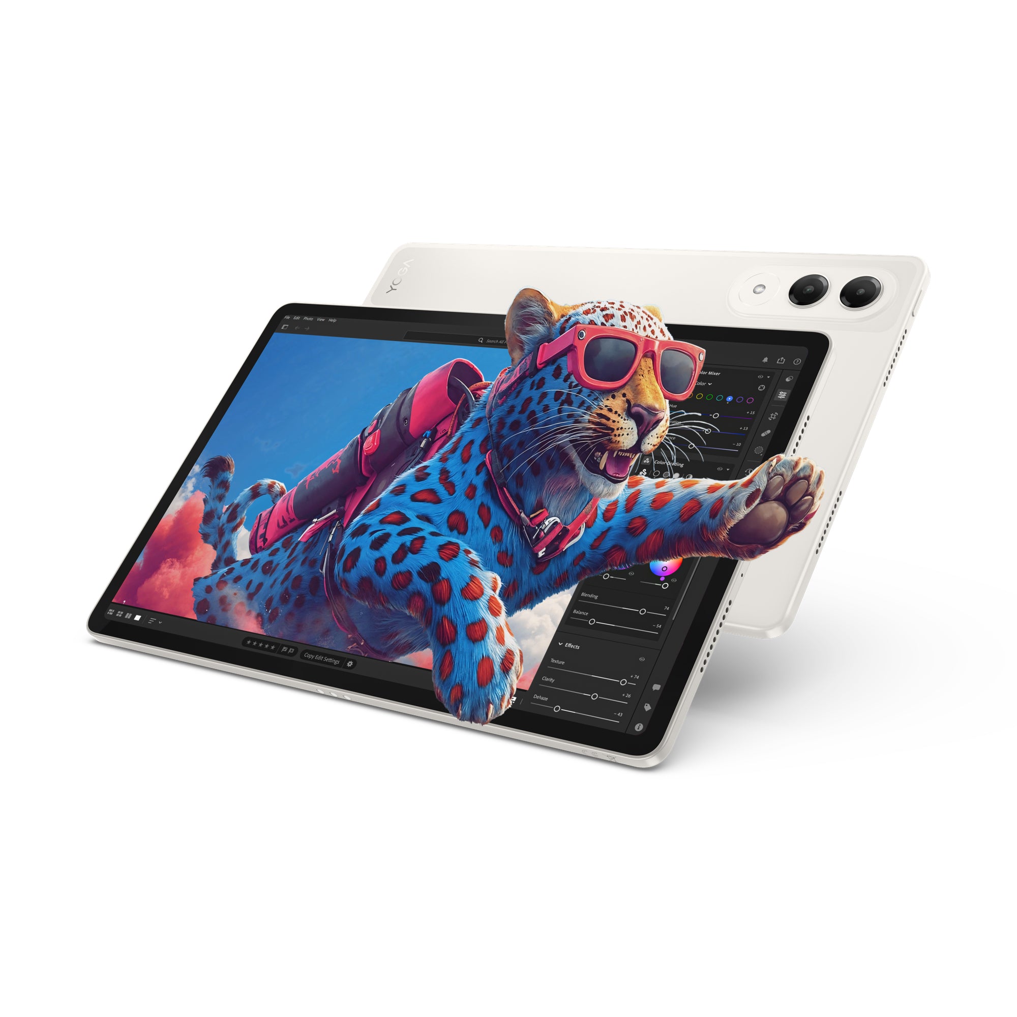 Lenovo Yoga Tab Snapdragon 256 Go 28,2 cm (11.1") 12 Go Wi-Fi 7 (802.11be) Android 15
