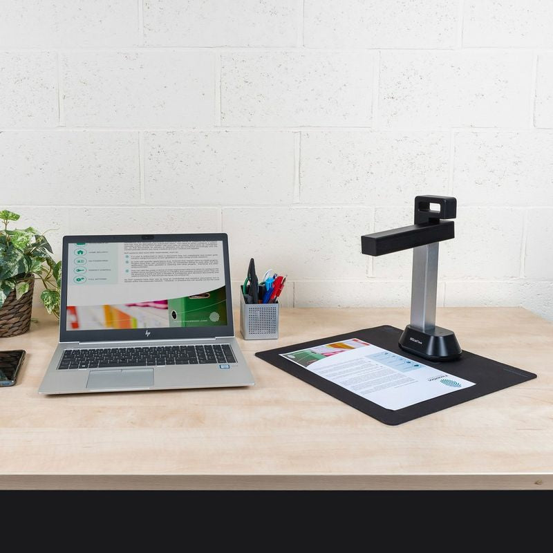 Canon IRIScan Desk 6 Caméra de Documents, CMOS, USB 2.0, Noir et Argent