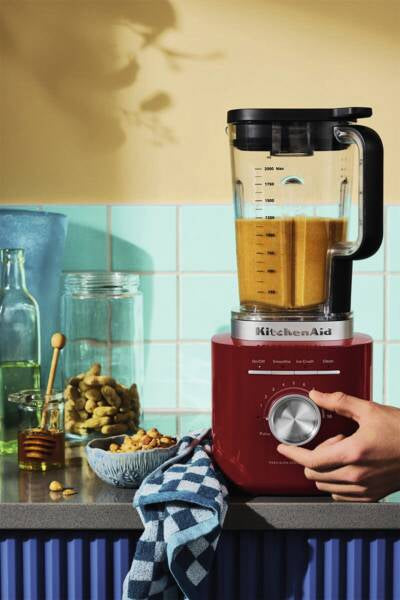 KitchenAid 5KSB2073EER 2 L Mélangeur de table 1200 W Noir, Rouge