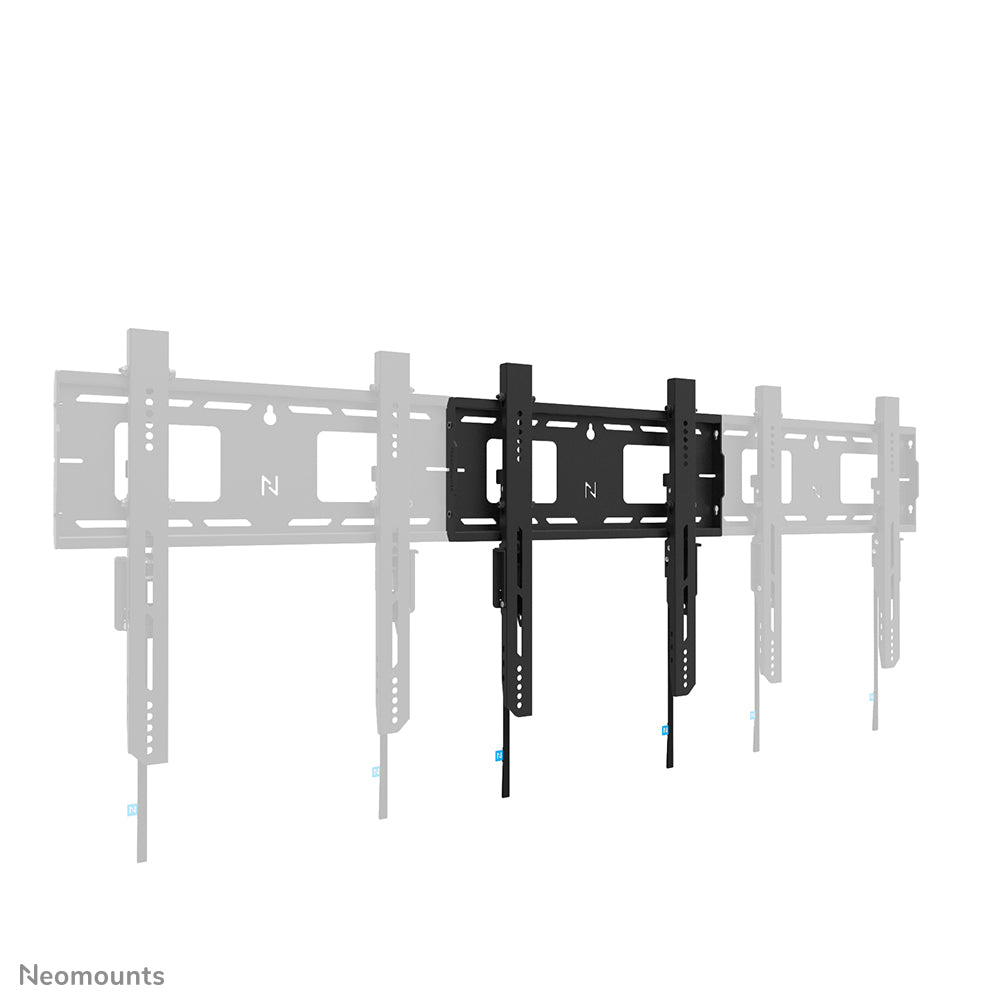 Neomounts WL30-750BL14 Support Mural Fixe pour Écran 42-75", Verrouillable, Installation Rapide, Certifié TÜV