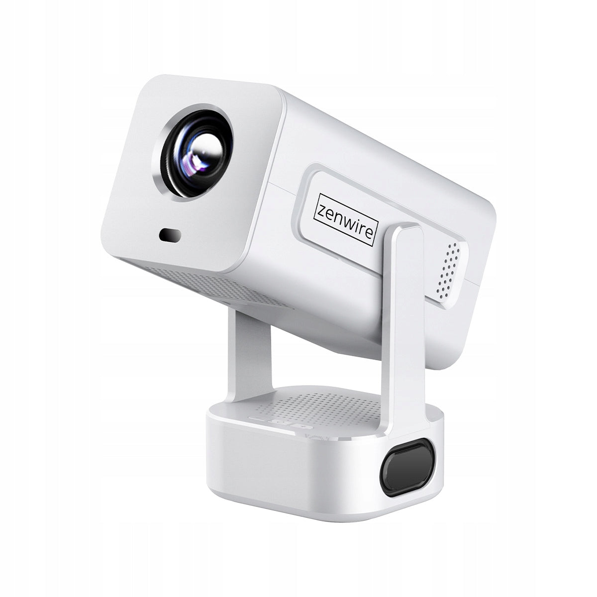 Mini-projecteur portable Android 13 avec Wi-Fi, projection à 360°, Full HD et 4K pour téléphone Zenwire IMC360