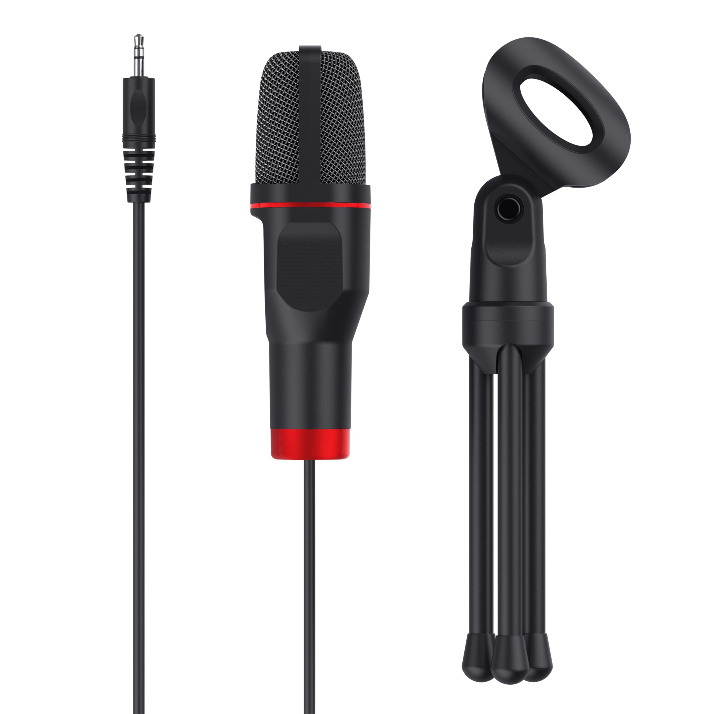 Trust GXT 212 Noir, Rouge Microphone de PC