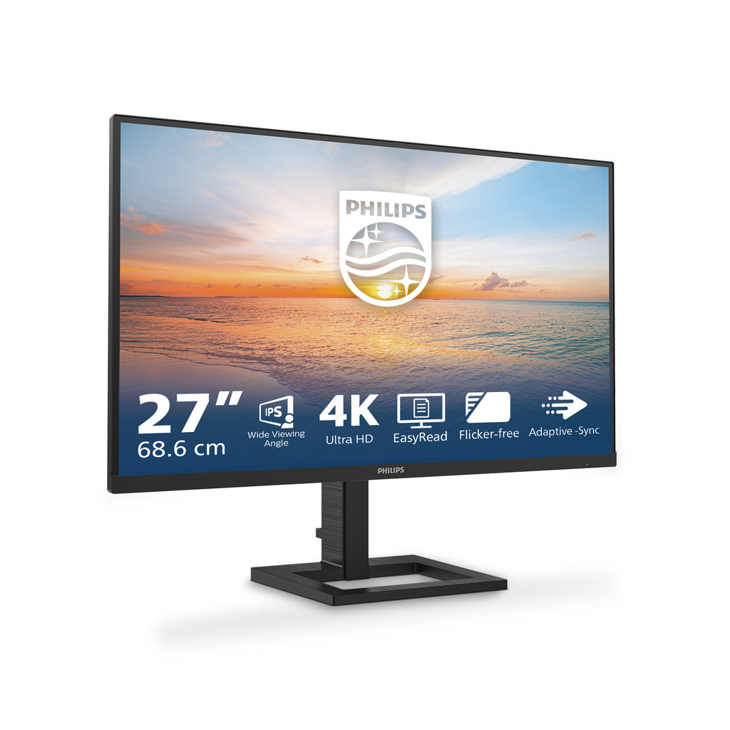 Philips 1000 series 27E1N1900AE/00 écran plat de PC 68,6 cm (27") 3840 x 2160 pixels 4K Ultra HD LCD Noir