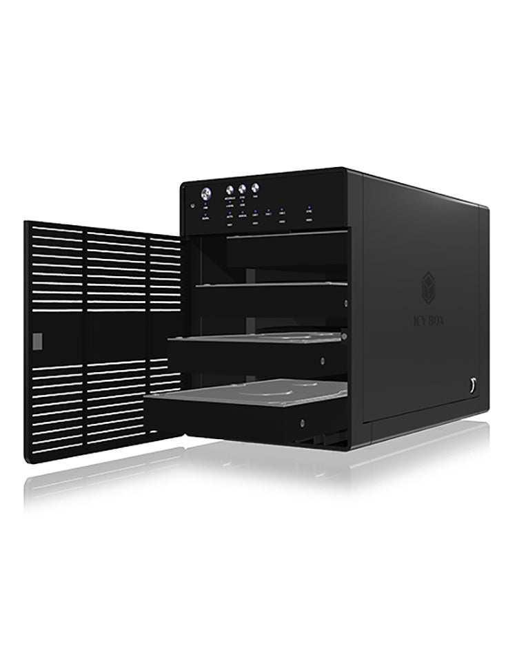 Boîtier HDD 3.5" IB-3640SU3 USB 3.2 Gen 1 Type-B, Noir