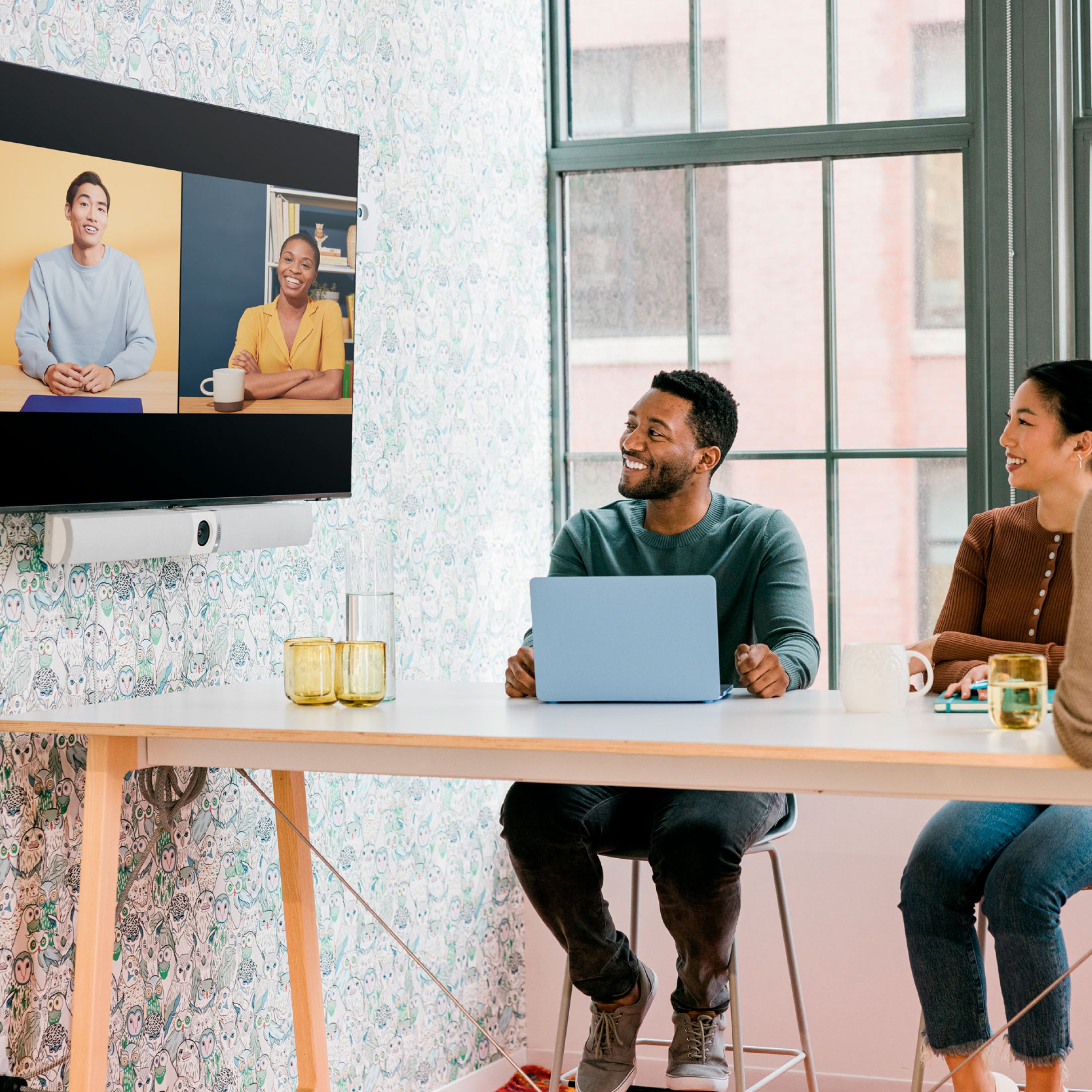 Owl Labs Owl Bar système de vidéo conférence 48 MP Ethernet/LAN Barre de collaboration vidéo