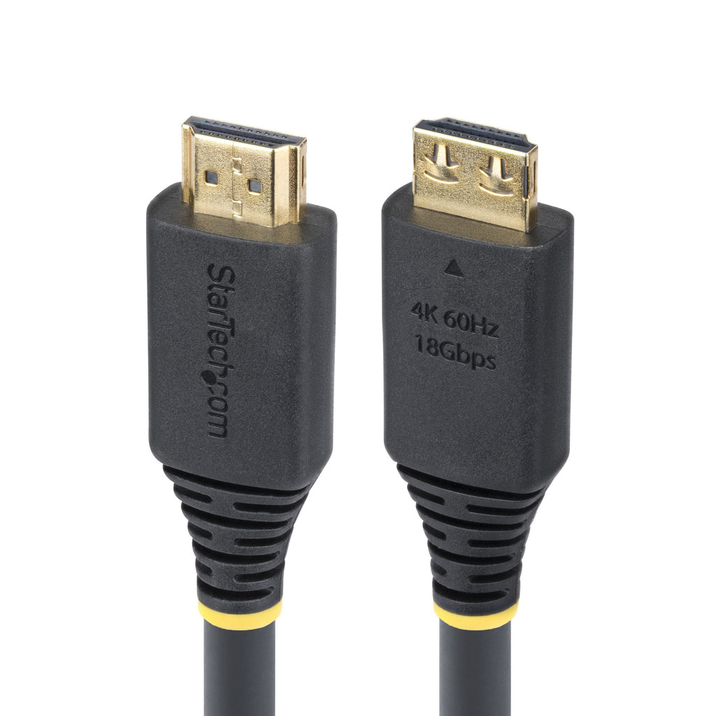 StarTech.com Câble HDMI Haute Vitesse de 7 m avec Connecteurs à Verrouillage, 4K 60 Hz/1440p 144 Hz, HDR10/HDCP 2.2/ARC,