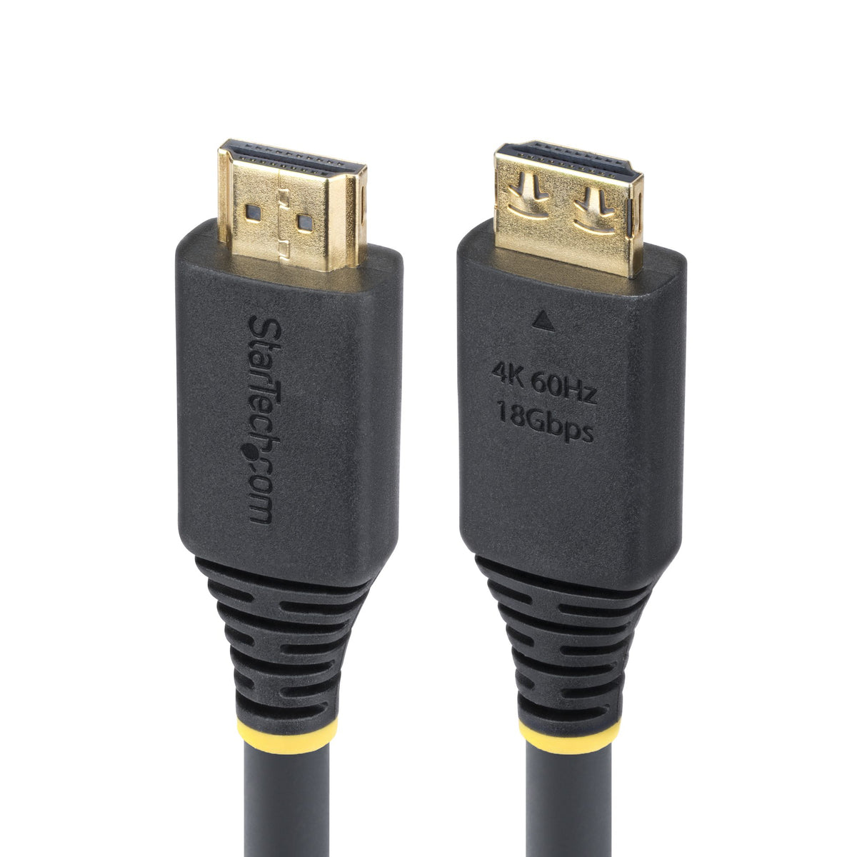 StarTech.com Câble HDMI Haute Vitesse de 7 m avec Connecteurs à Verrouillage, 4K 60 Hz/1440p 144 Hz, HDR10/HDCP 2.2/ARC,