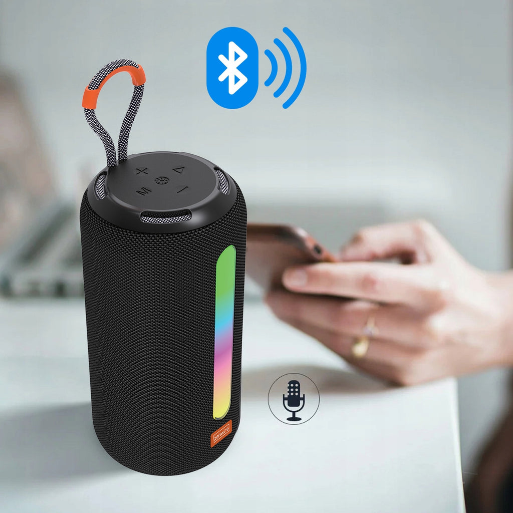 Enceinte Bluetooth portable sans fil avec radio FM, chaîne stéréo et lecteur MP3, 26 W, Zenwire BS-09