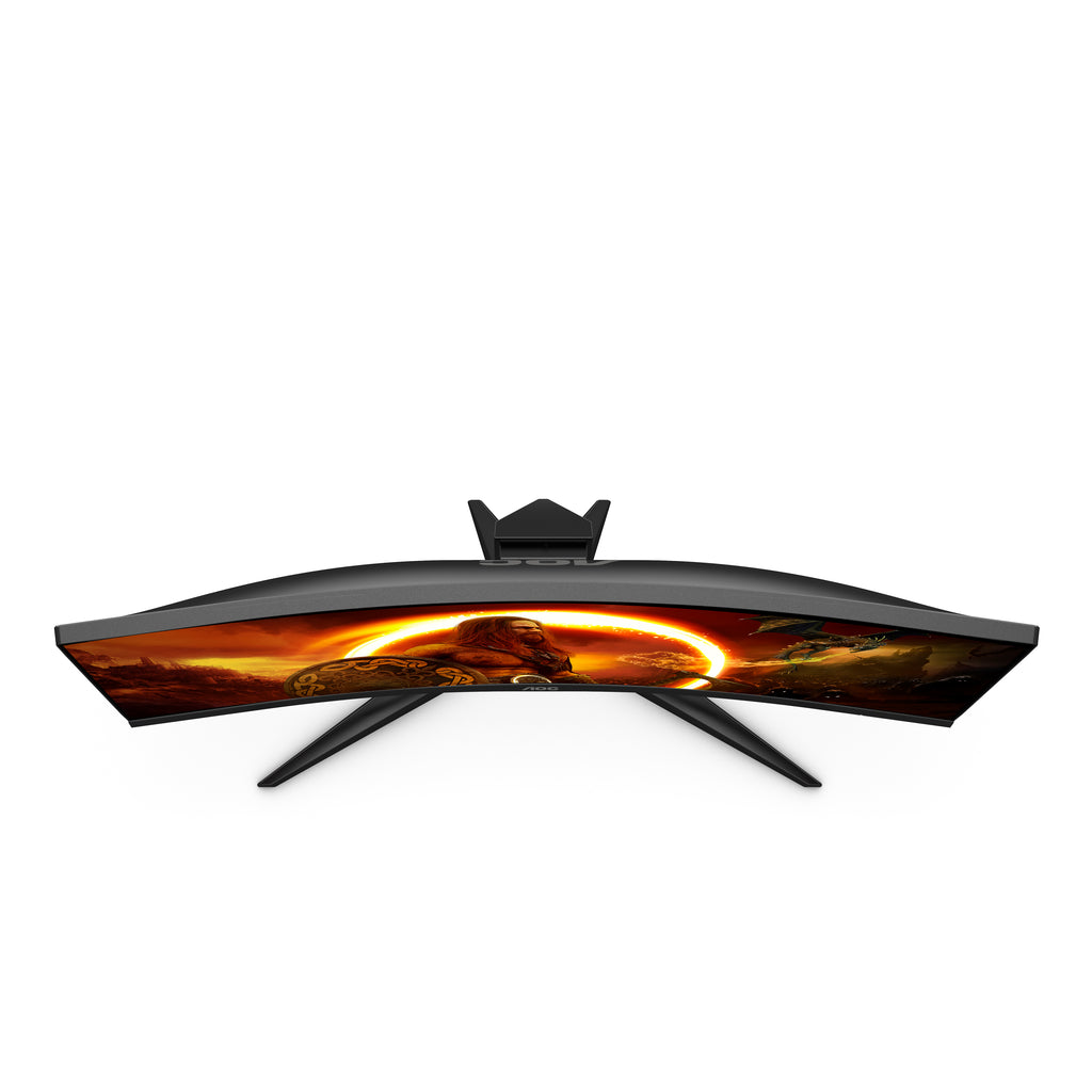 AOC G2 C27G2E/BK écran plat de PC 68,6 cm (27") 1920 x 1080 pixels Full HD Noir, Rouge