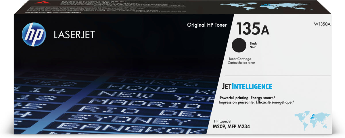 HP LaserJet Cartouche de toner noir authentique 135A