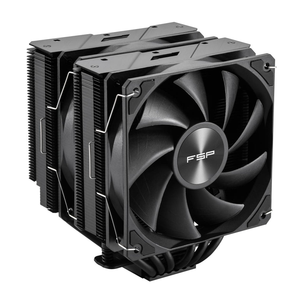 FSP MP7-B Processeur Refroidisseur d'air 12 cm Noir 1 pièce(s)