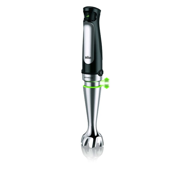 Braun MultiQuick 7 MQ 7045X 1,25 L Mélangeur par immersion 1000 W Noir, Acier inoxydable