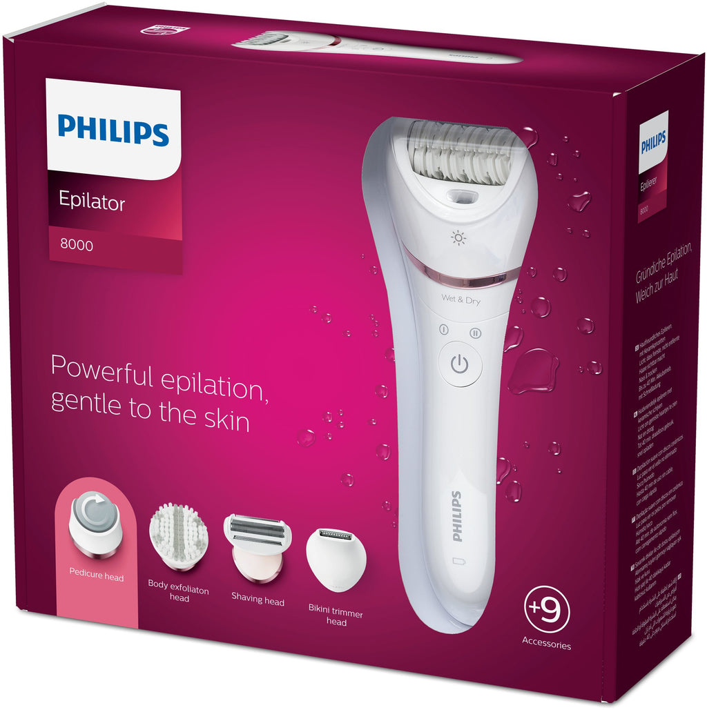 Philips 8000 series Epilator Series 8000 BRE740/10 Épilateur 100 % étanche