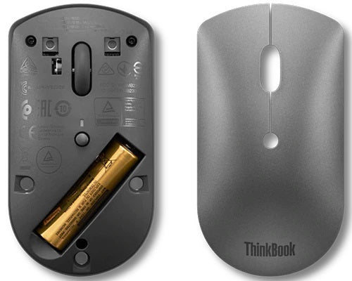 Lenovo ThinkBook souris Bureau Ambidextre Bluetooth Optique 2400 DPI