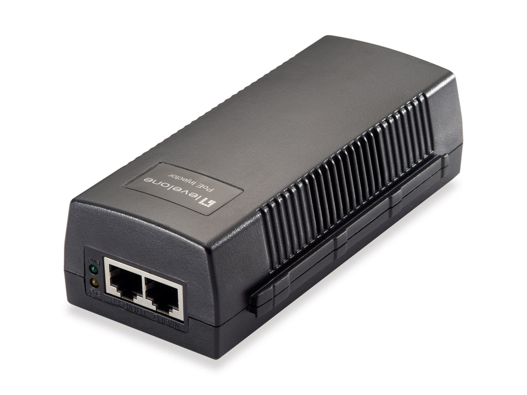 LevelOne POI-3014 adaptateur et injecteur PoE Fast Ethernet, Gigabit Ethernet 52 V