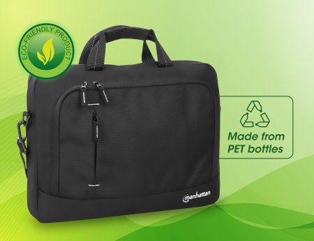 Manhattan 440363 Sacoche pour Ordinateur Portable 14.1" (35,8 cm) Sac Messenger Noir