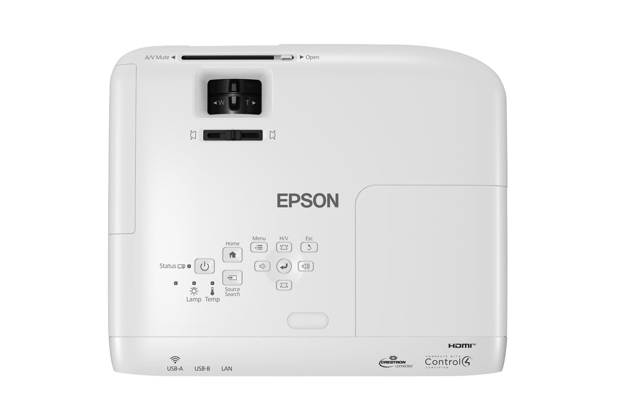 Epson EB-W49 3800 ANSI lumens 3LCD WXGA (1280x800) Blanc