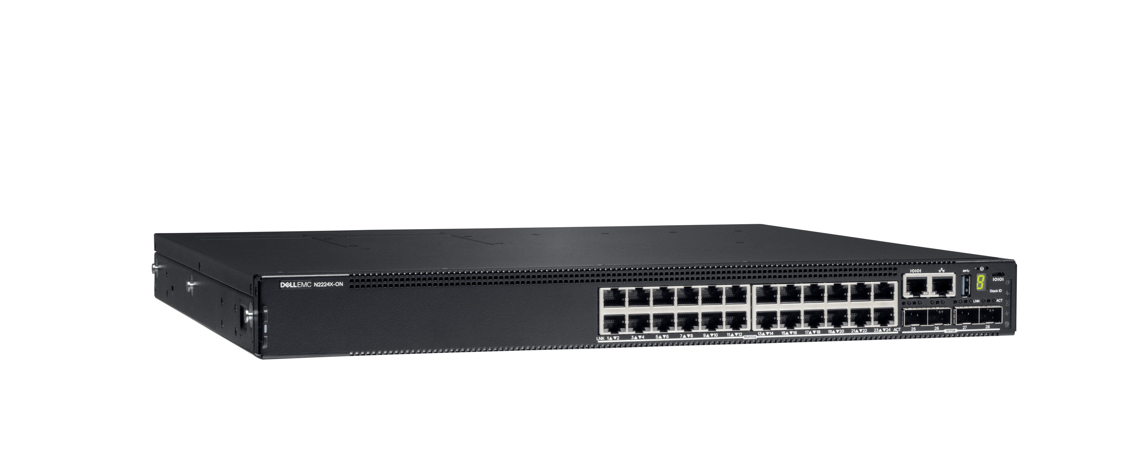 DELL N2224X-ON Géré L3 2.5G Ethernet (100/1000/2500) 1U Noir
