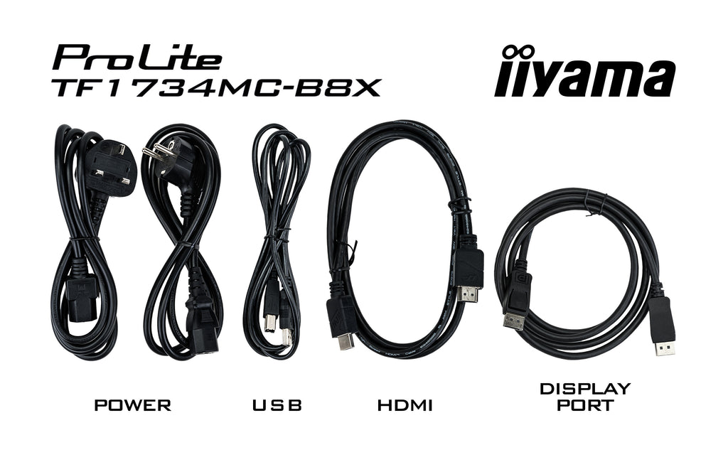 iiyama ProLite TF1734MC-B8X Écran Tactile PC 17" (43,2 cm) 1280 x 1024 pixels