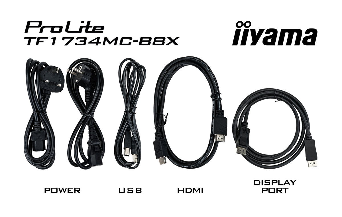 iiyama ProLite TF1734MC-B8X Écran Tactile PC 17" (43,2 cm) 1280 x 1024 pixels
