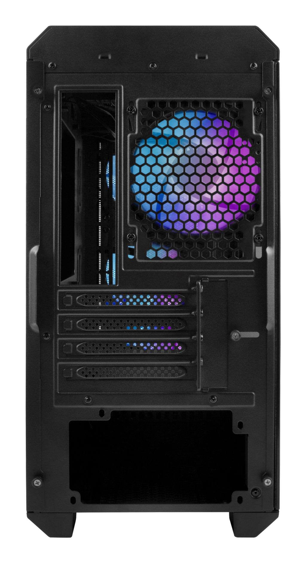 GENESIS Irid 503 ARGB Micro Tower Noir, Transparent