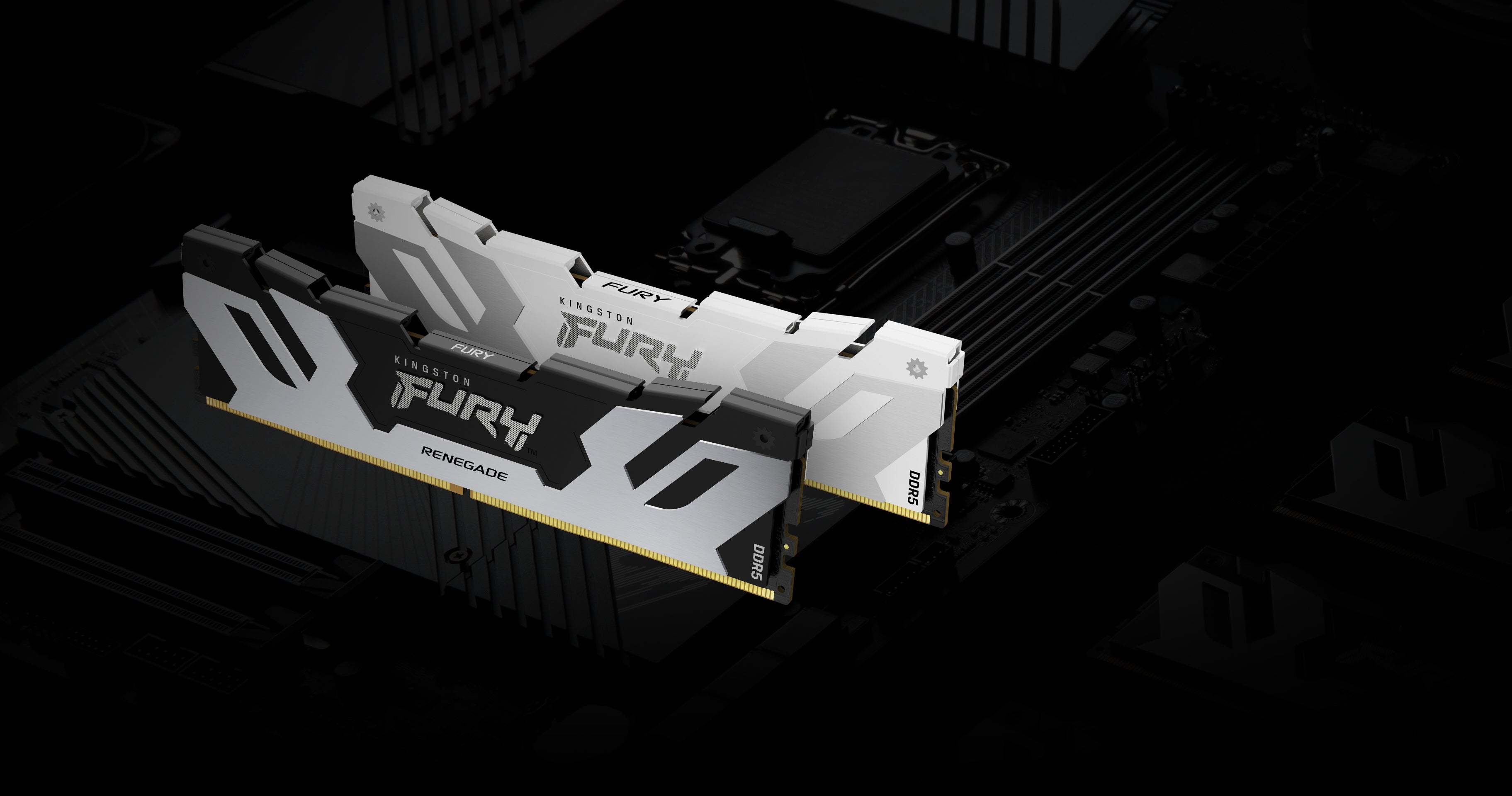Kingston Technology FURY 32 Go 8000 MT/s DDR5 CL38 DIMM (kit de 2) Renegade White XMP