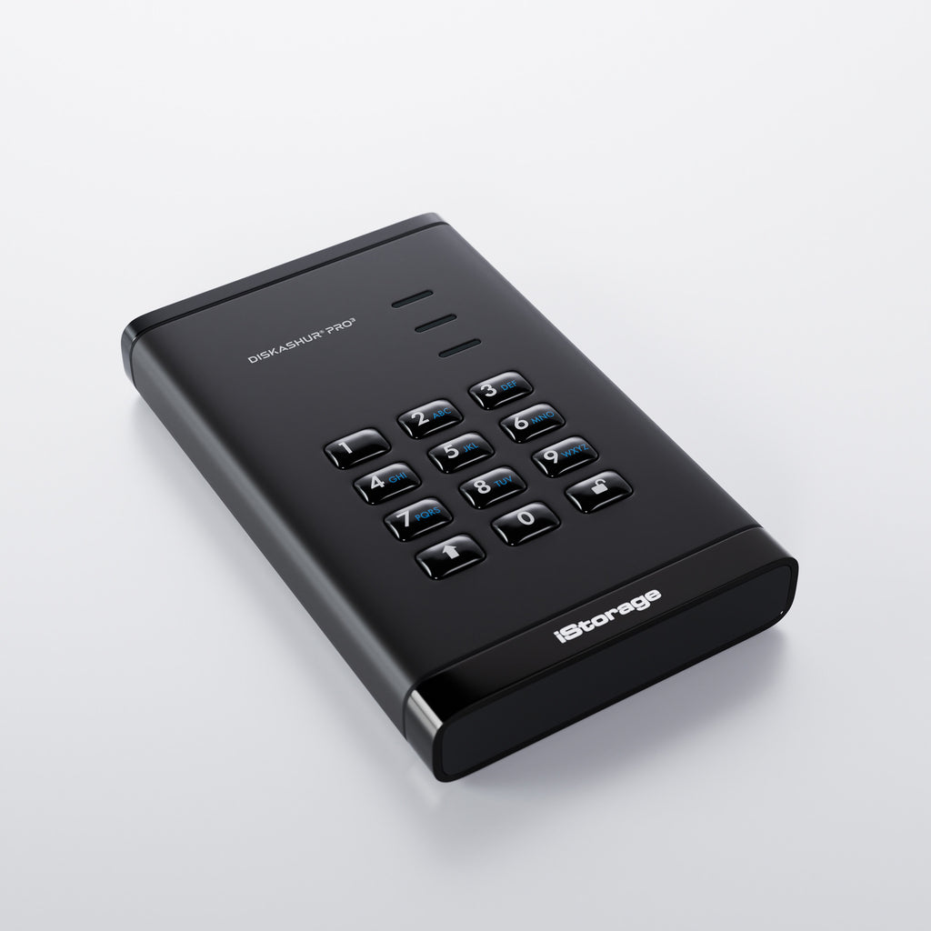 iStorage diskAshur PRO3 SSD 2 To USB Type-A / USB Type-C 3.2 Gen 1 (3.1 Gen 1) Noir