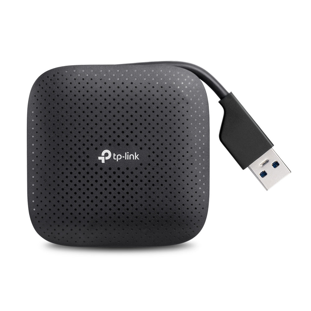 TP-Link UH400 hub & concentrateur USB 3.2 Gen 1 (3.1 Gen 1) Type-A 5000 Mbit/s Noir