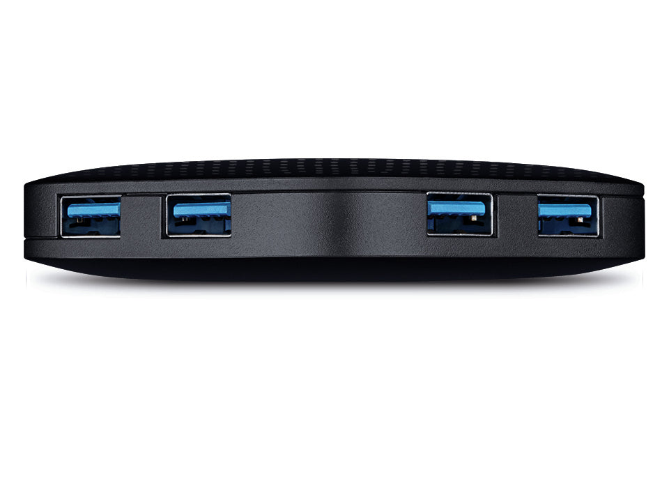 TP-Link UH400 hub & concentrateur USB 3.2 Gen 1 (3.1 Gen 1) Type-A 5000 Mbit/s Noir