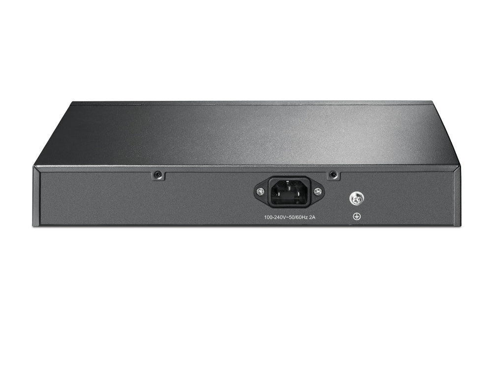 TP-Link TL-SG1008MP Non-géré Gigabit Ethernet (10/100/1000) Connexion Ethernet, supportant l'alimentation via ce port (PoE) 1U Noir