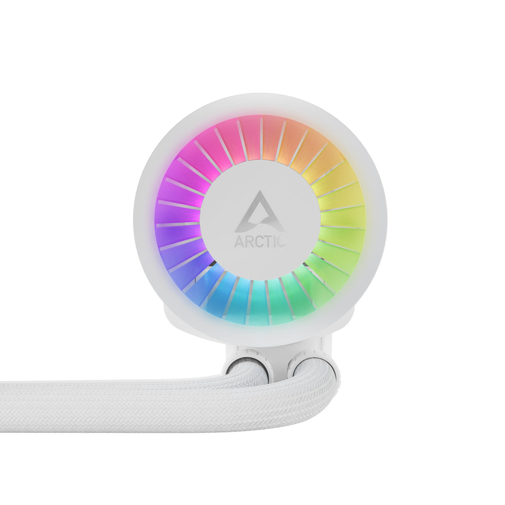 ARCTIC Liquid Freezer III 280 A-RGB Refroidisseur de Liquide Tout-en-un, 14 cm, Blanc