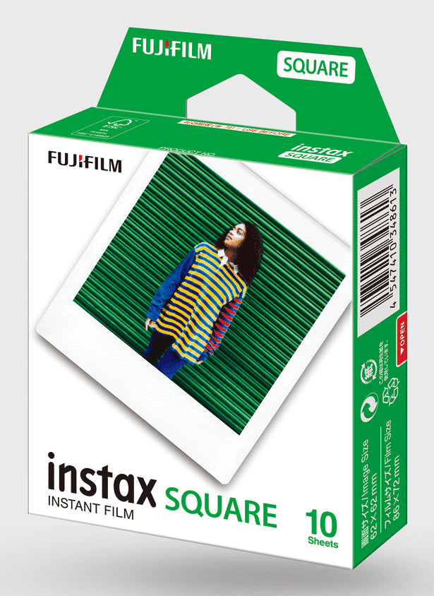 Fujifilm instax SQUARE Film pellicule polaroid 10 pièce(s) 54 x 86 mm