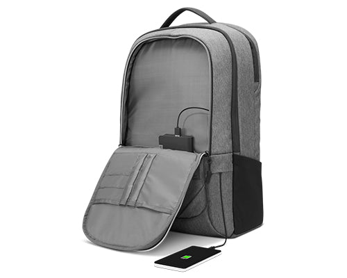 Lenovo Urban B730 43,9 cm (17.3") Sac à dos Charbon de bois, Gris