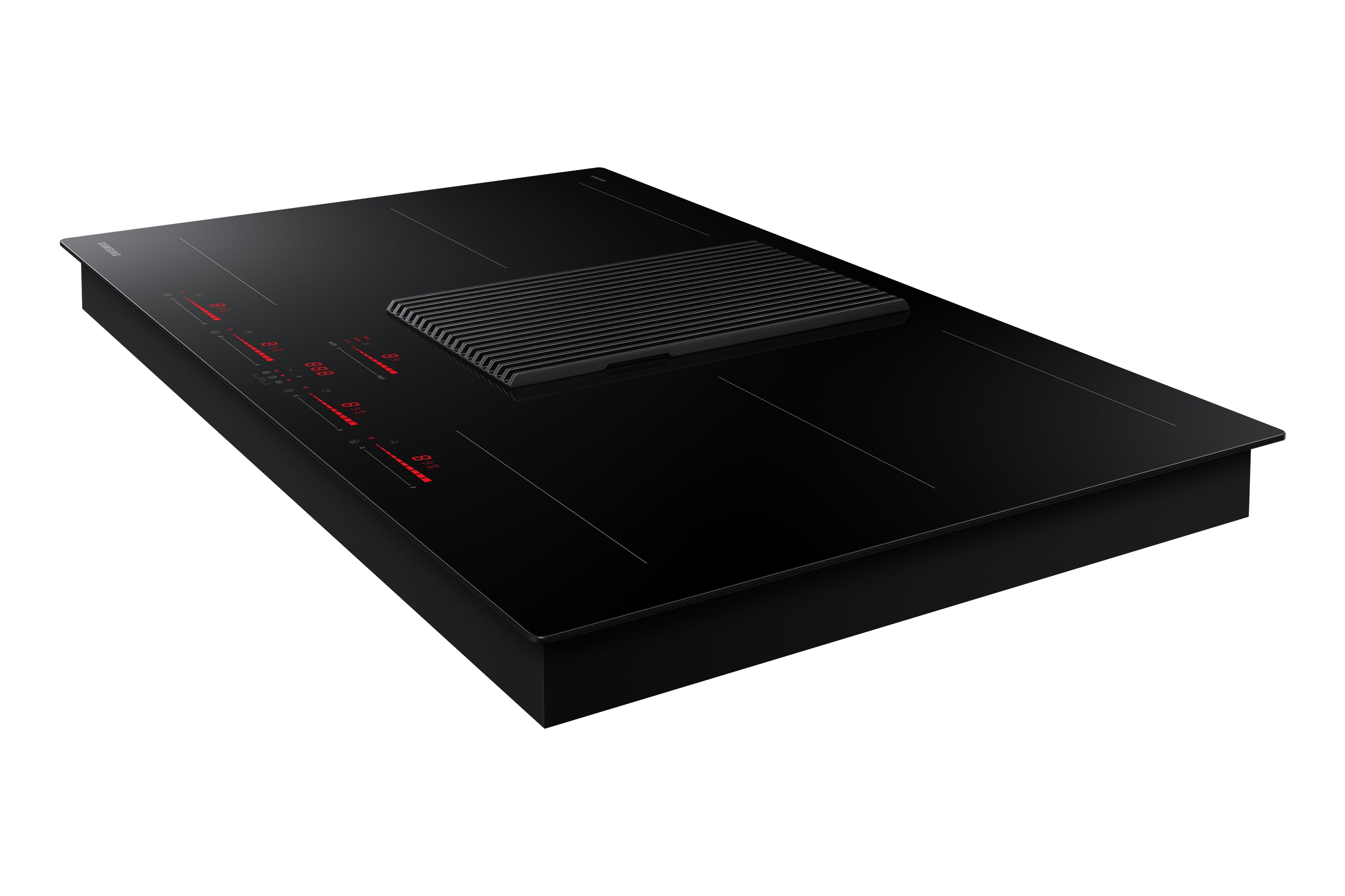 Samsung NZ84T9747VK/UR plaque Noir Intégré 83 cm Plaque avec zone à induction 4 zone(s) Hotte intégrée