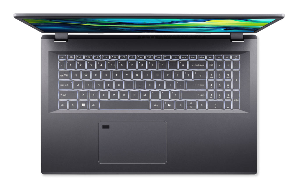 Acer Acer Aspire 17 A17-51M-70AS Intel Core 7 150U Ordinateur portable 43,9 cm (17.3") Full HD 16 Go LPDDR5-SDRAM 1 To SSD Wi-Fi 6 (802.11ax) Windows 11 Home Gris