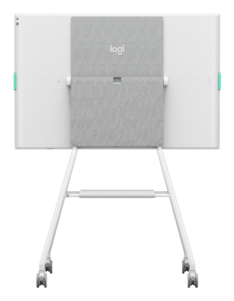 Logitech Rally Board 65 Chariot avec Roues et Écran LCD pour Système de Visioconférence 65