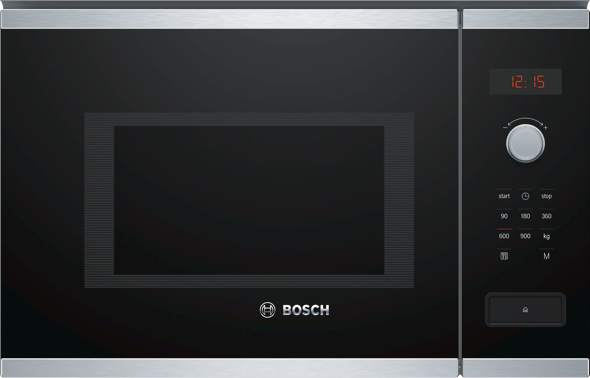 Bosch Bosch Serie 4 BFL553MS0 micro-onde Noir, Acier inoxydable Micro-onde combiné Intégré 25 L 900 W