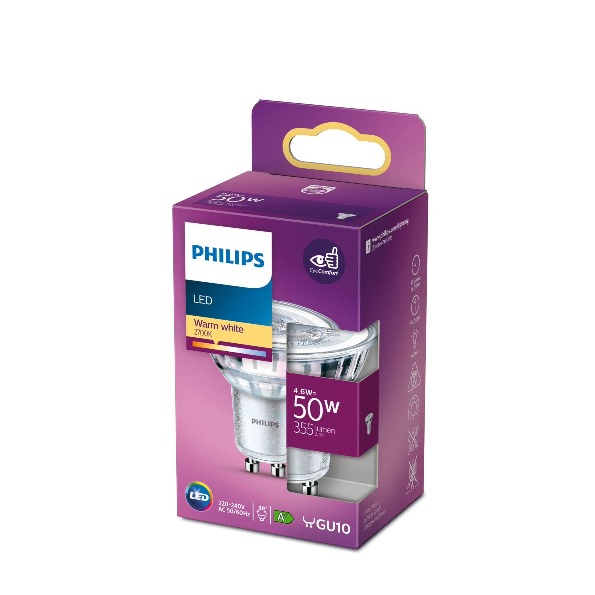 Philips Spot 50 W PAR16 GU10