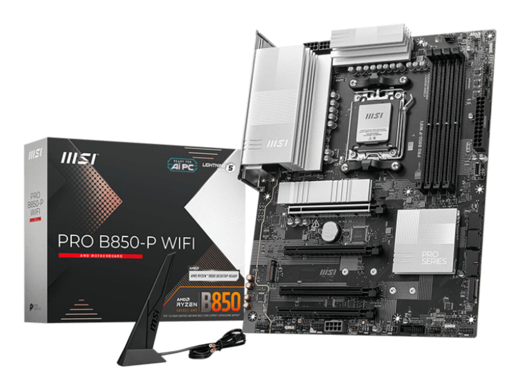 MSI PRO B850-P WIFI Carte Mère AMD B850 Socket AM5 ATX