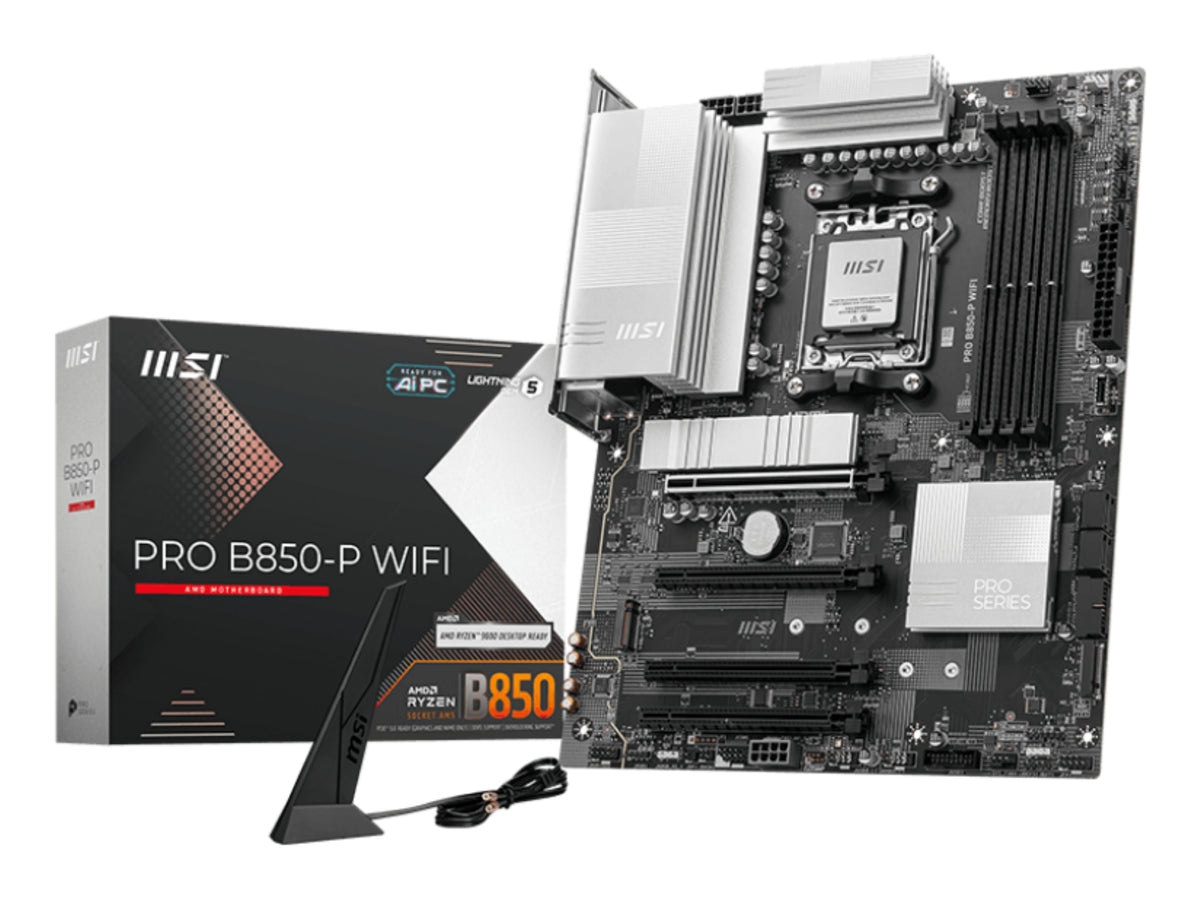 MSI PRO B850-P WIFI Carte Mère AMD B850 Socket AM5 ATX
