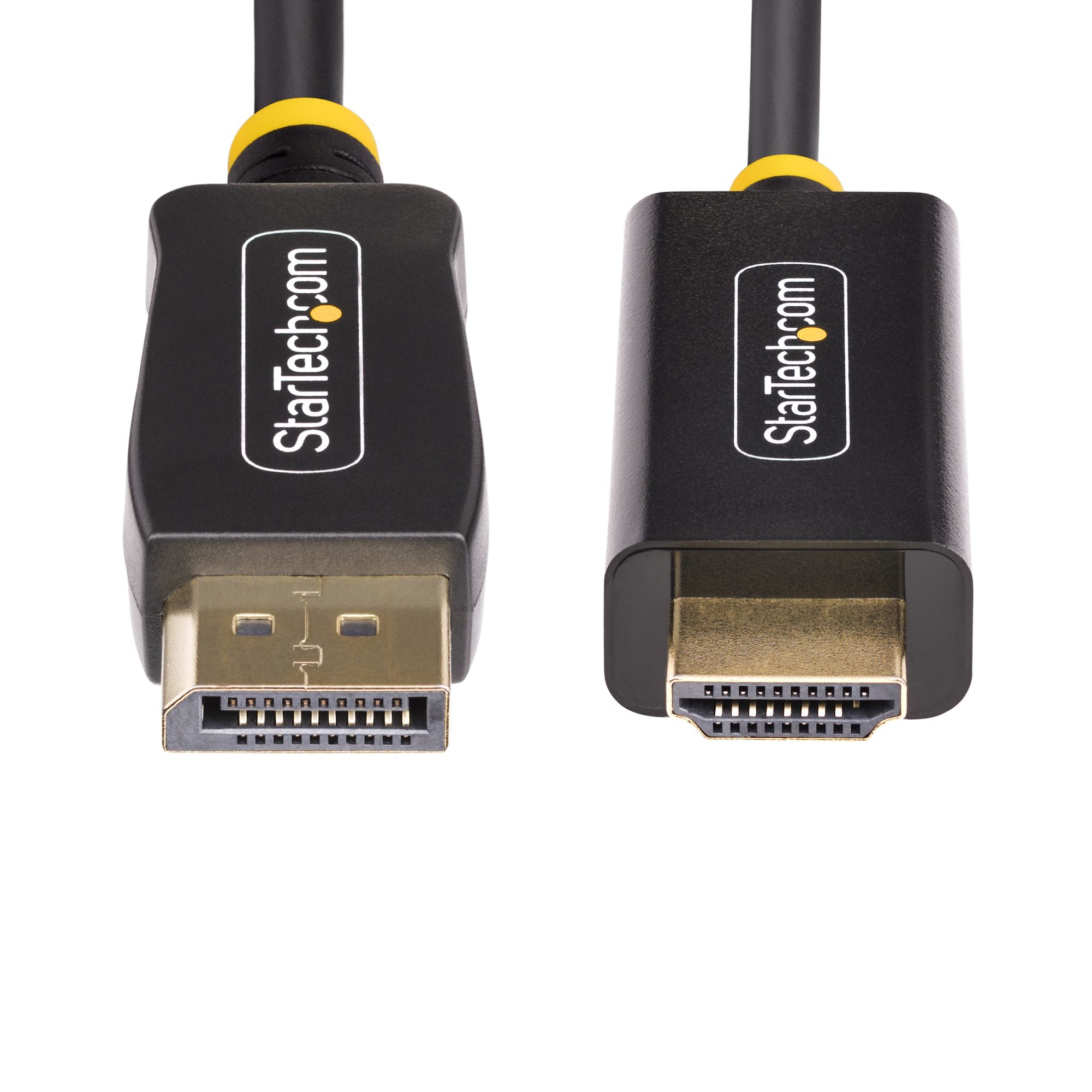 StarTech.com Câble Adaptateur DisplayPort vers HDMI de 2m, 4K 60Hz avec HDR, DP vers HDMI 2.0b, Convertisseur Vidéo Actif, DisplayPort Desktop vers Moniteur HDMI