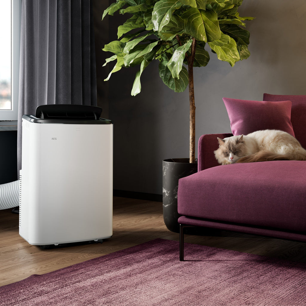 AEG AXP26U339CW Climatiseur portatif 64 dB Blanc