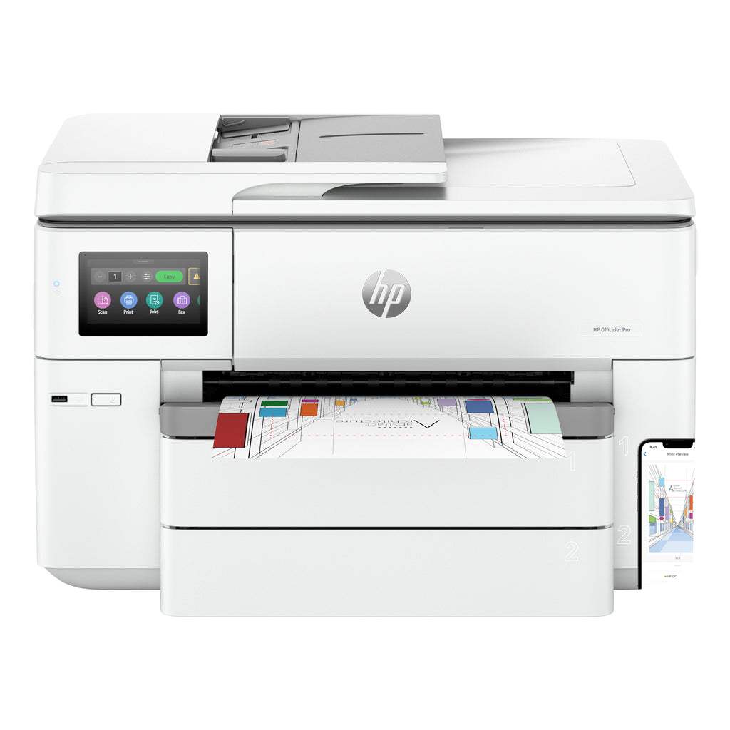 Imprimante Multifonction Couleur Sans Fil OfficeJet Pro 9730e, Impression Recto-Verso, Format A3