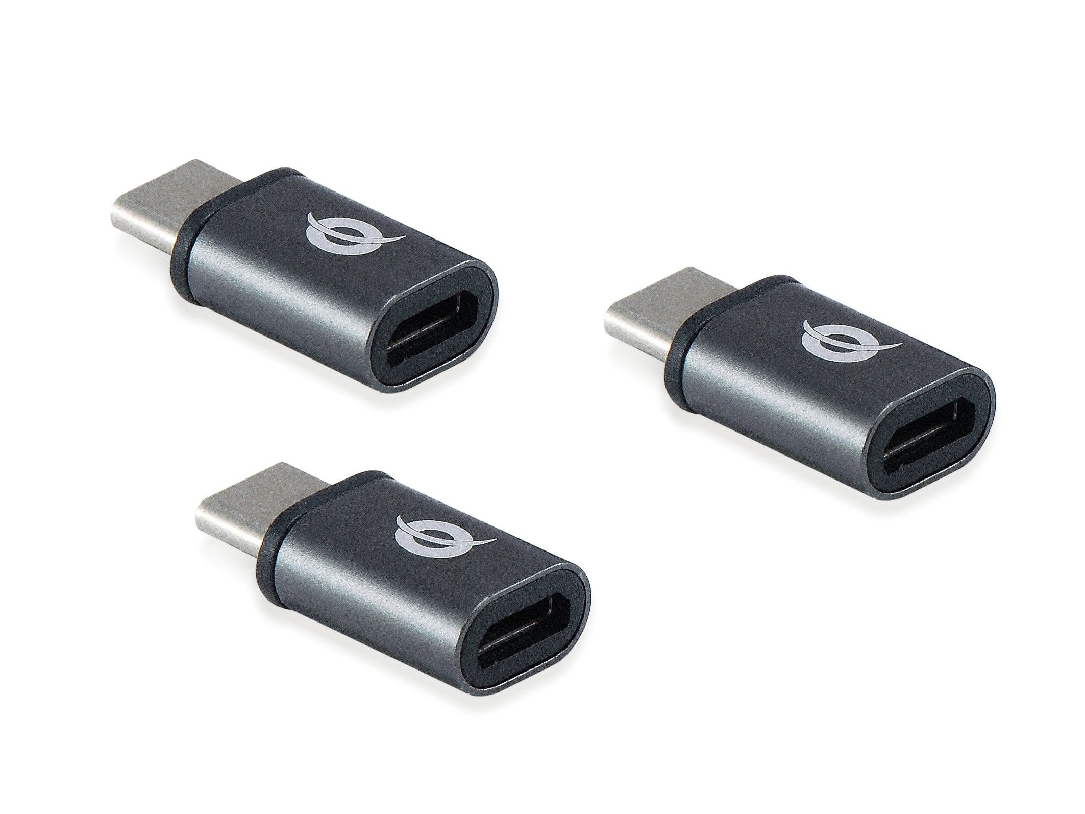Conceptronic DONN05G changeur de genre de câble USB 2.0 Type-C USB 2.0 Micro Noir