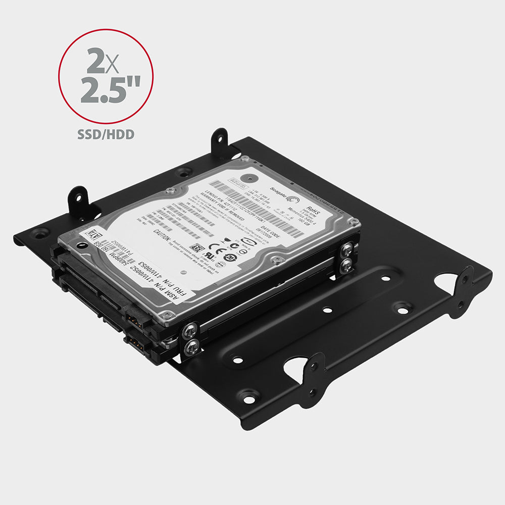 Axagon RHD-435 kit de support Noir Métal - vue 3