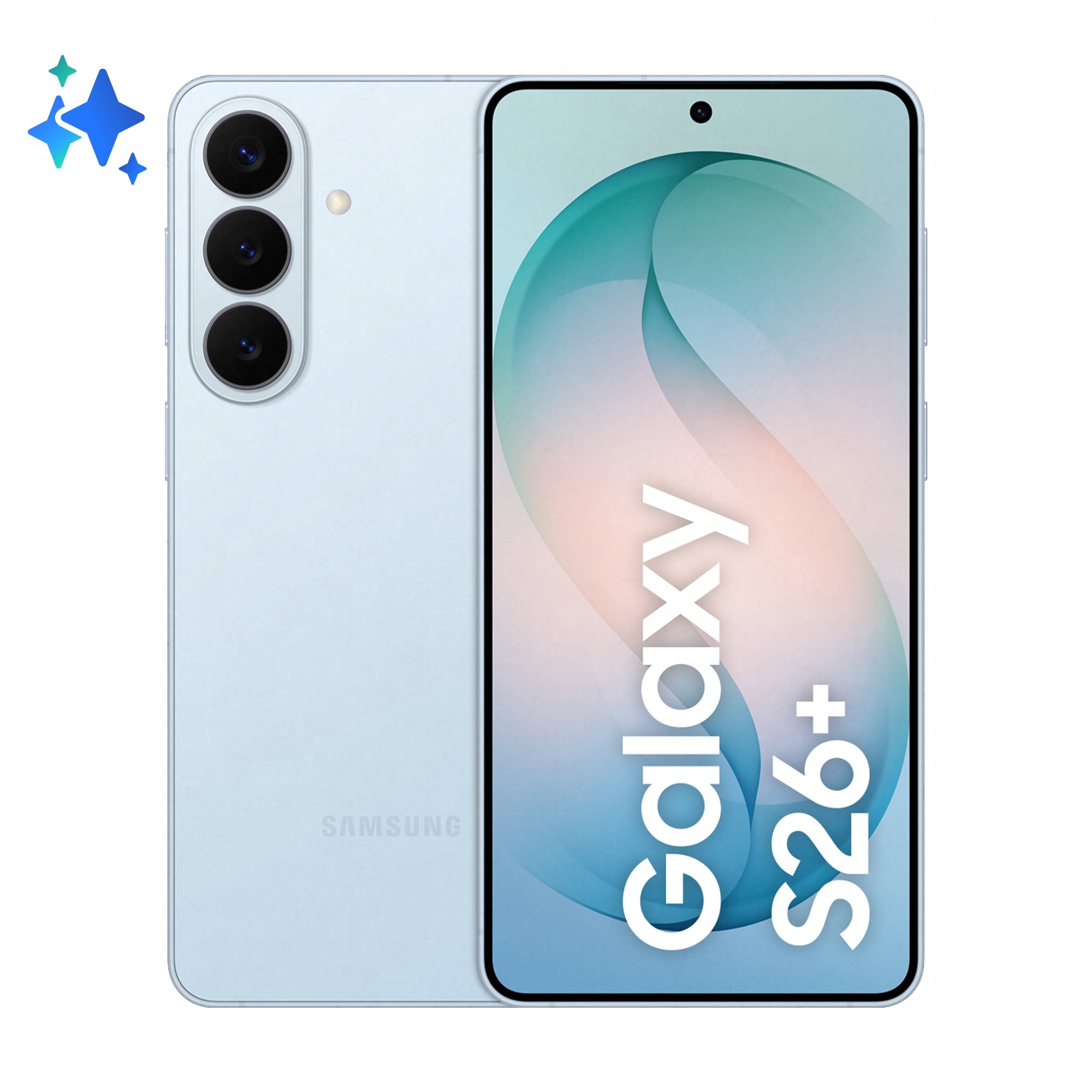 Samsung Galaxy S26+ 17 cm (6.7") Double SIM Android 16.0 5G USB Type-C 12 Go 512 Go 4900 mAh Bleu