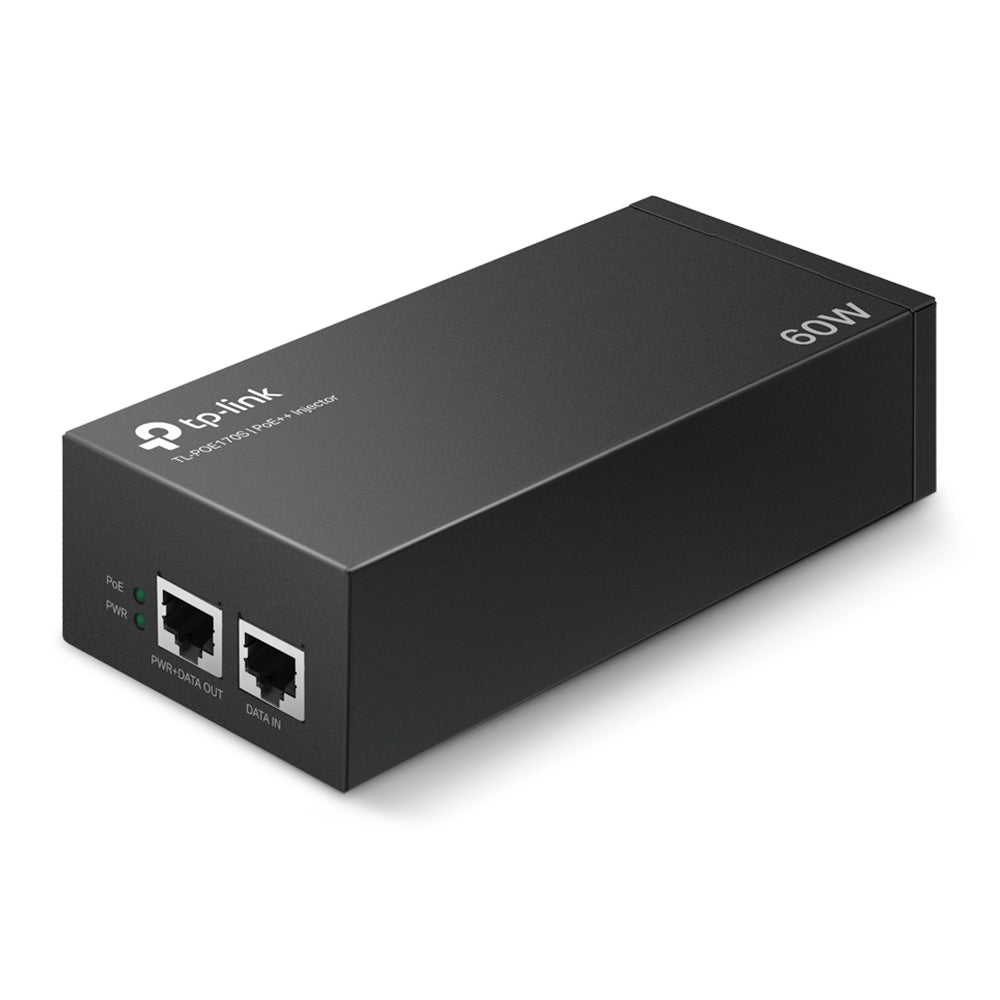 TP-Link Omada TL-POE170S Injecteur Gigabit Ethernet, 60W, Boîtier Métal