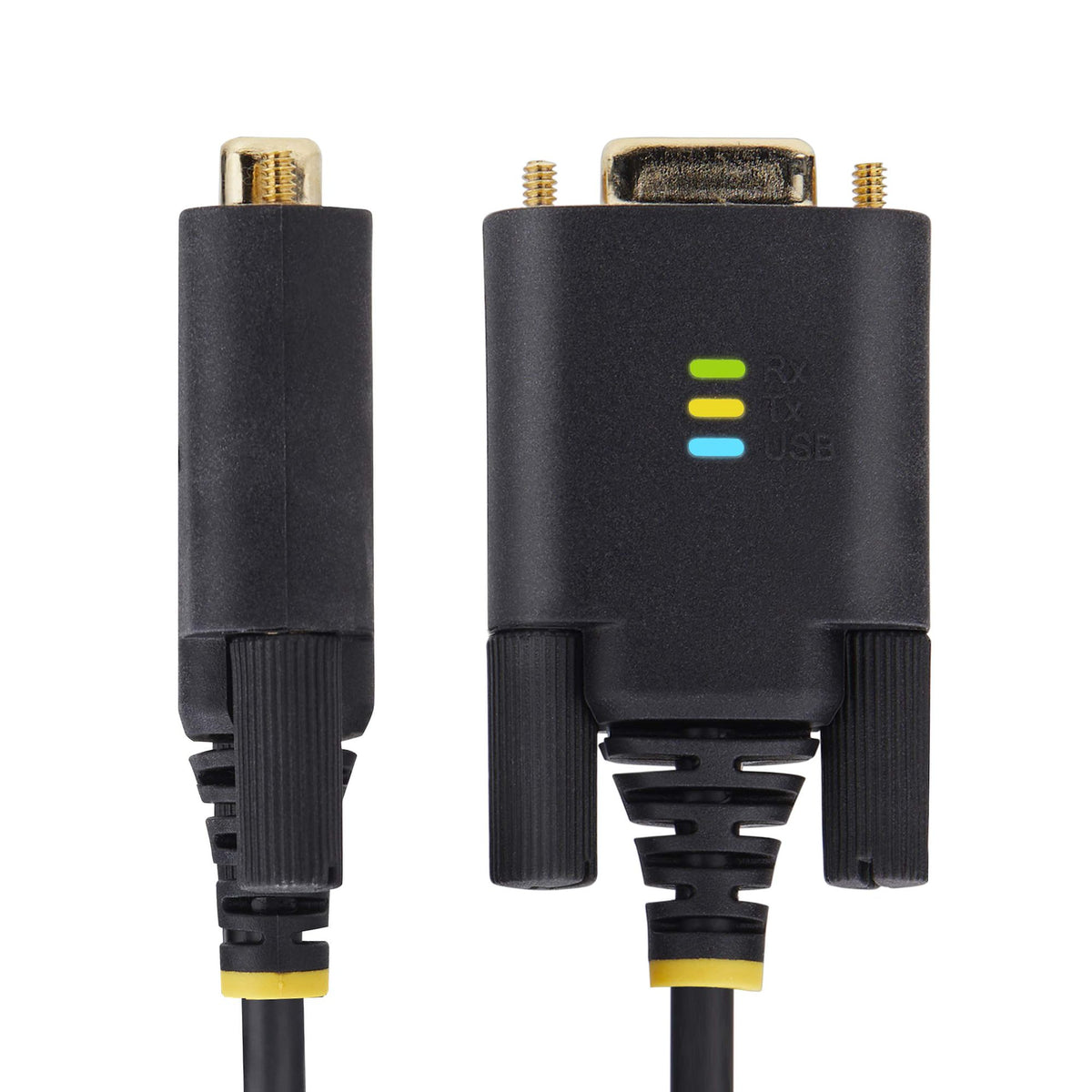 StarTech.com Câble Adaptateur USB vers Série Null Modem 2m, FTDI, USB-A vers DB9 RS232