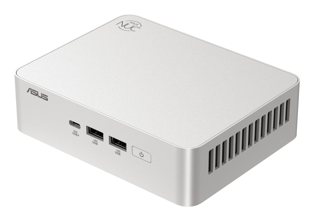 ASUS NUC 15 Pro+ RNUC15CRSU700002 Mini PC Barebone, Argent, 255H